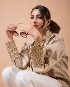 The Jute Ruffle Shirt - BeyondStiches