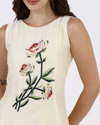 Buttercream Bloom Midi Dress