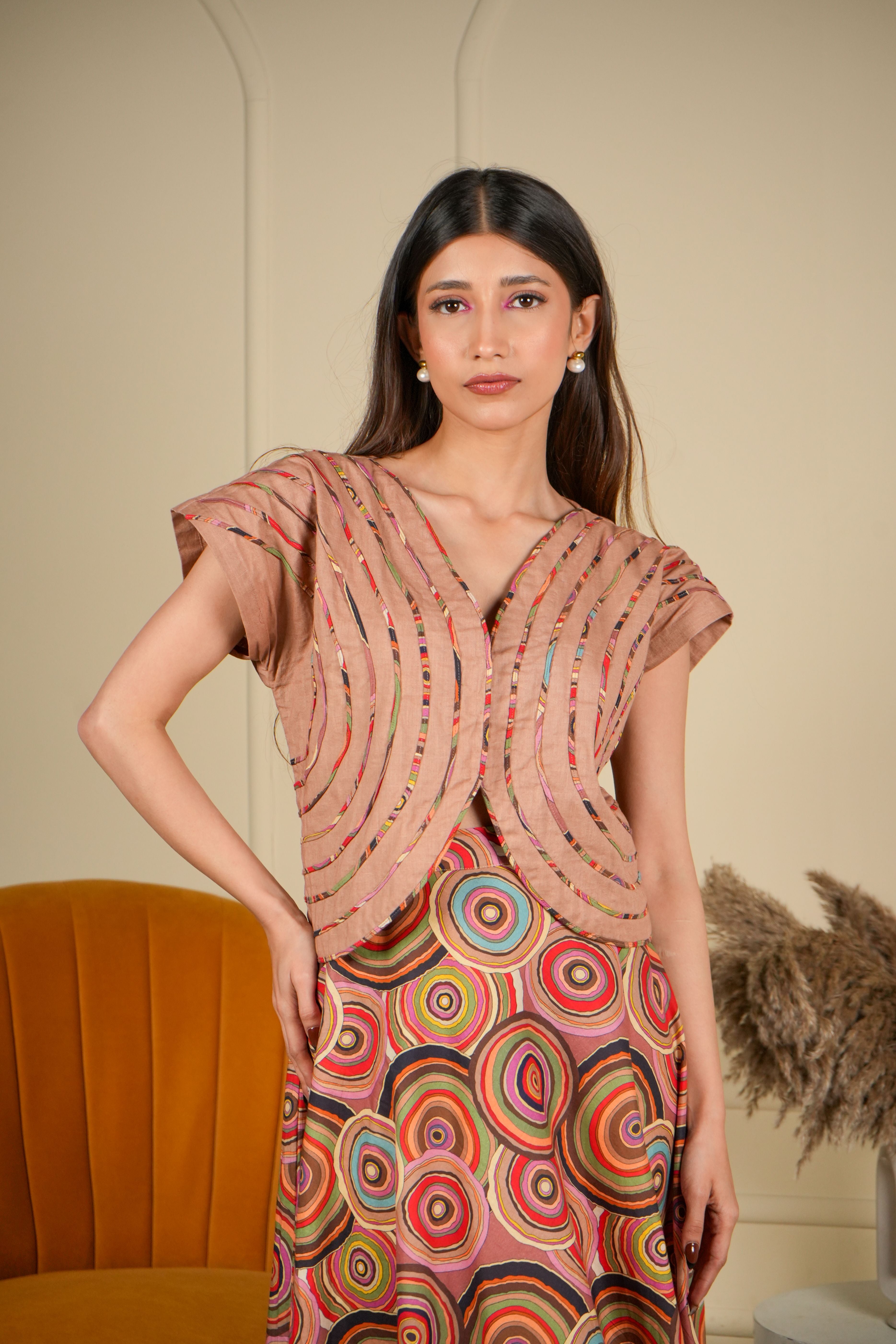 Circle Theory Skirt & Top Set