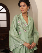 Peplum Style Cord-Set