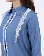 Bluebell Lace Shirt