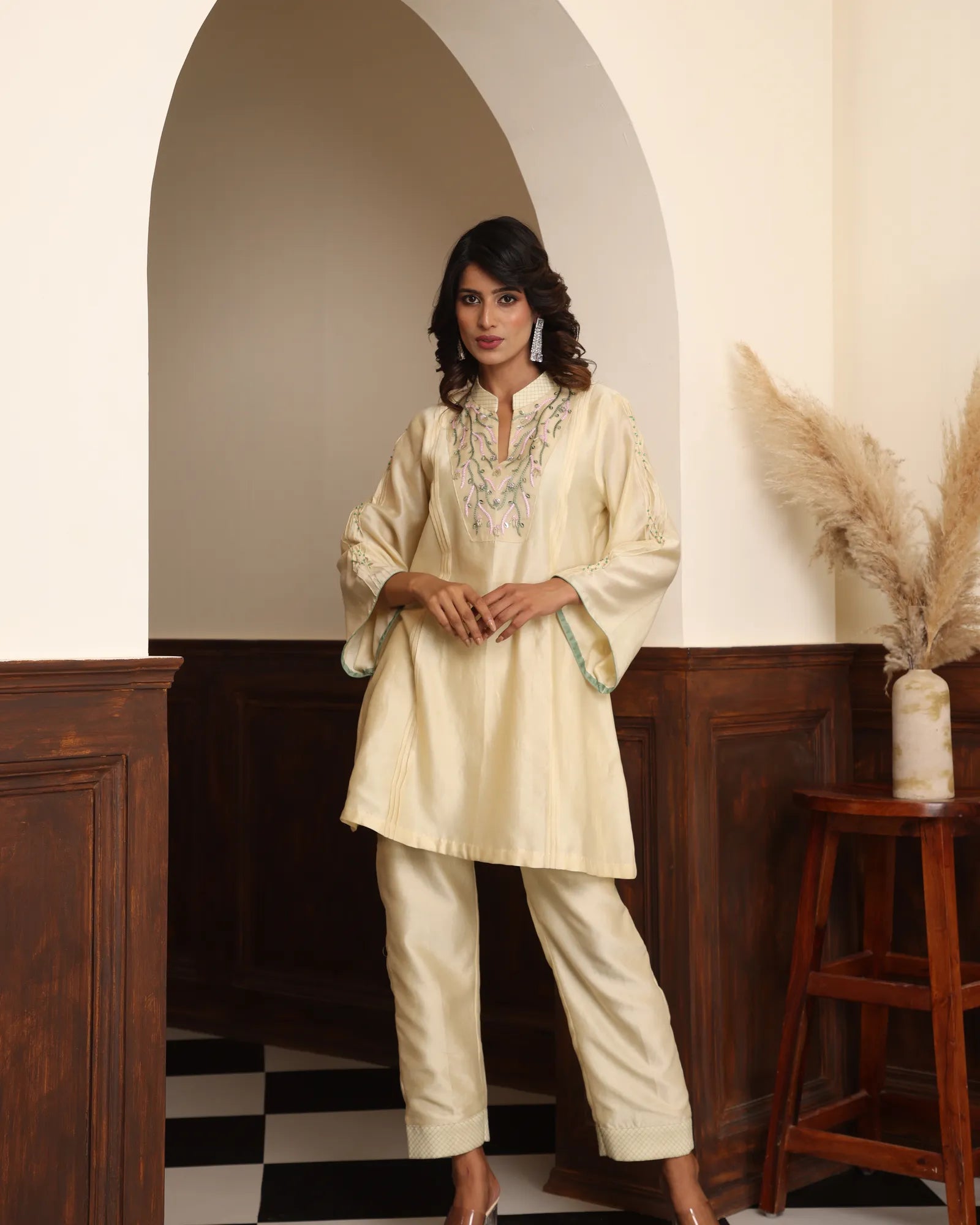 Artisanal Yellow Co-ord Set