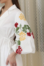 Iris White Dress