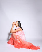 Orange Bella Shadded Gown - Itara