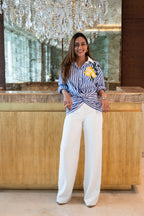 Lemon Knotted Shirt