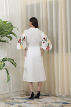 Iris White Dress