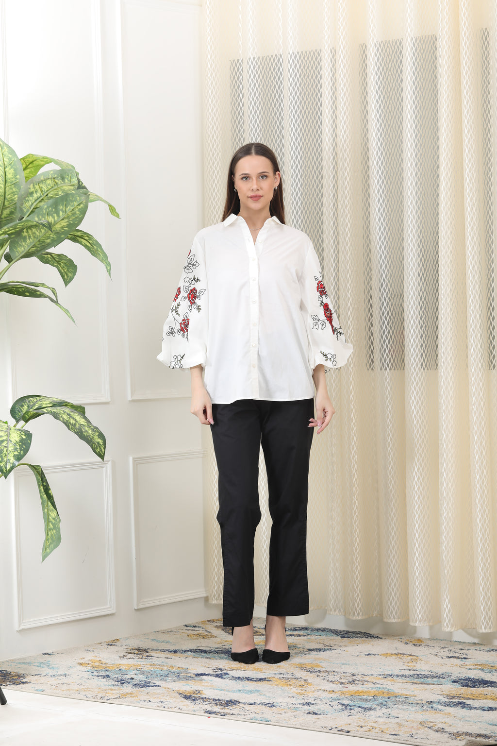 Klara white Cord set