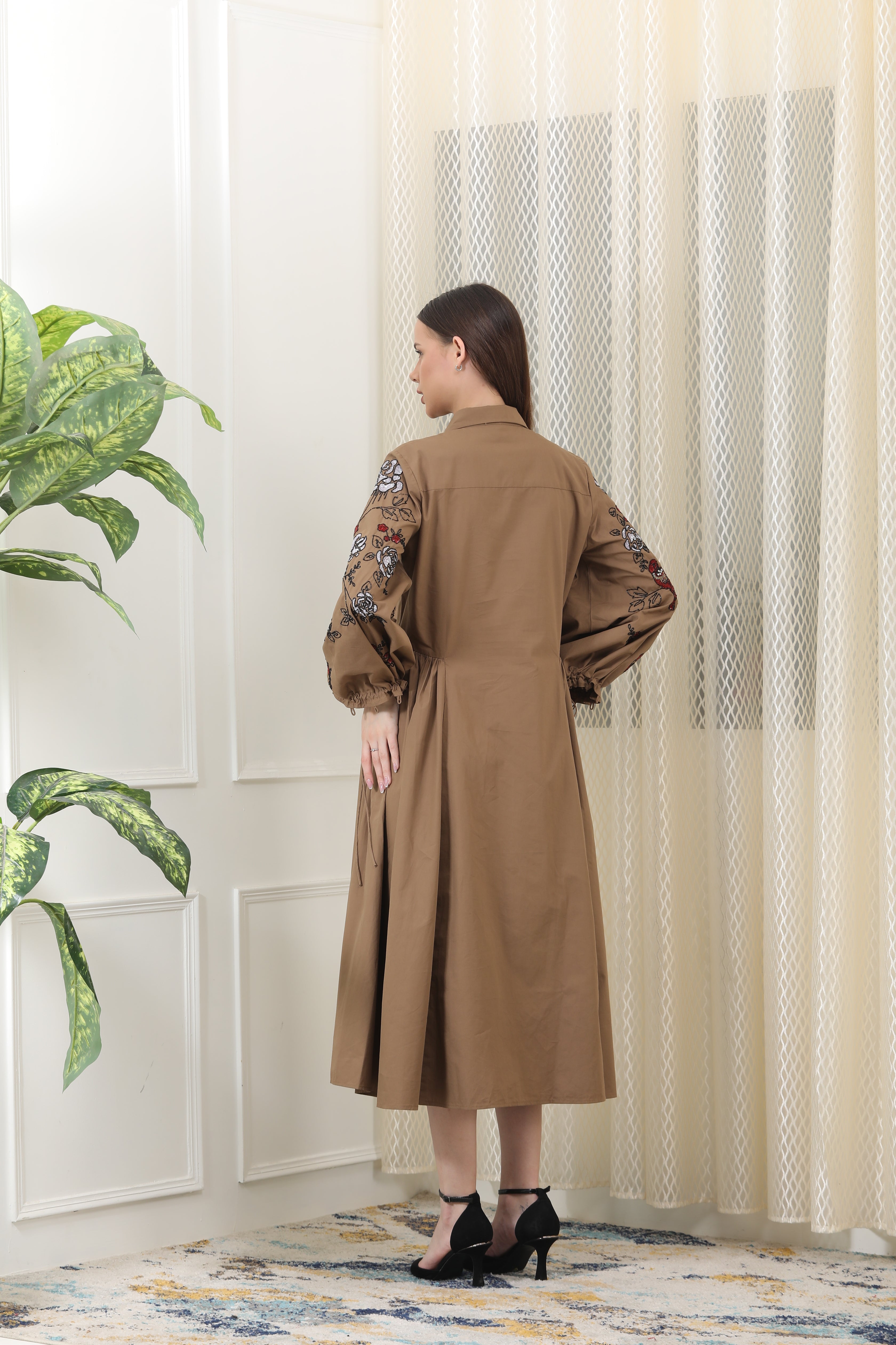 Lea Brown Dress