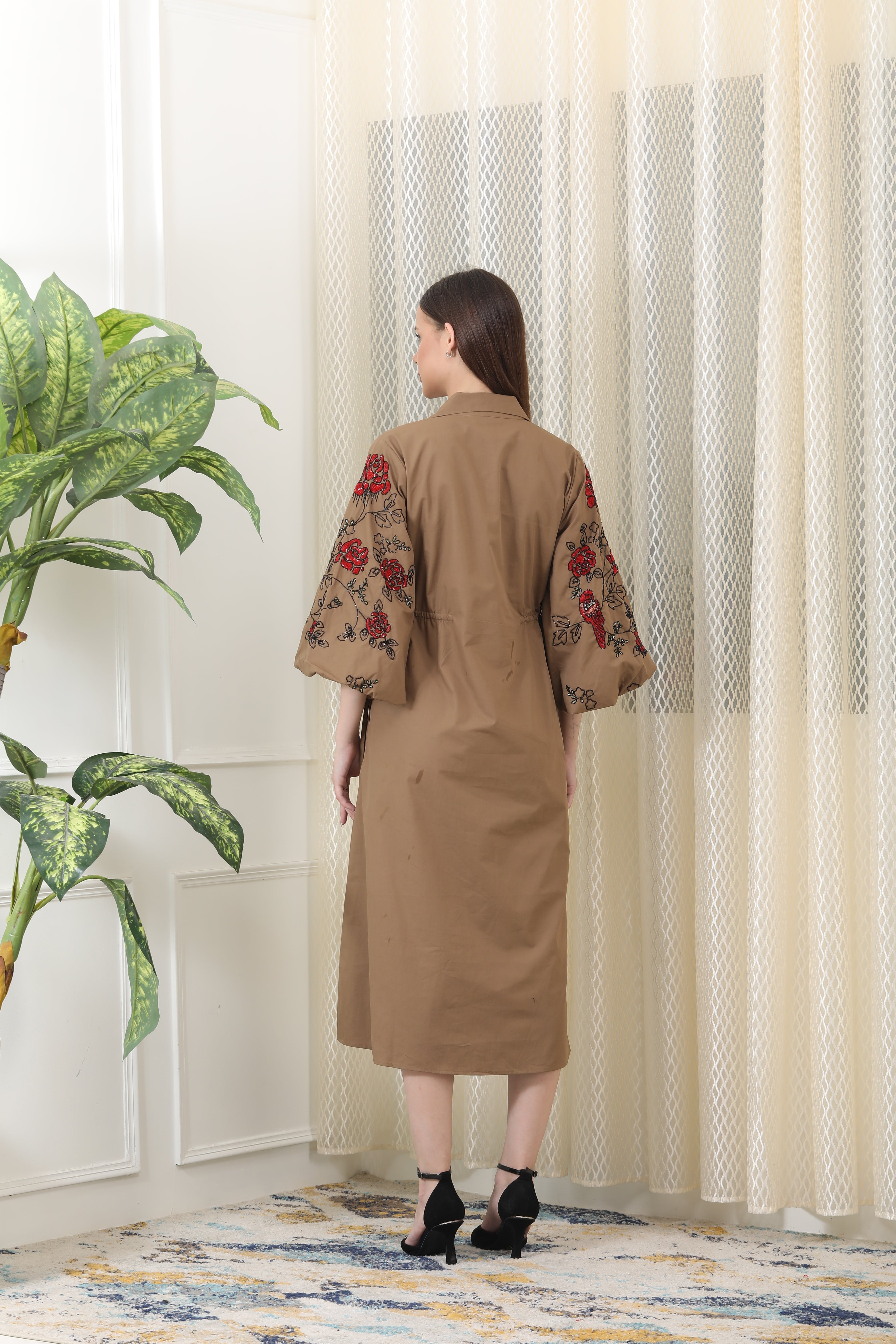 Iris Brown Dress