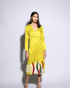 Blazing Lime Green  Dress