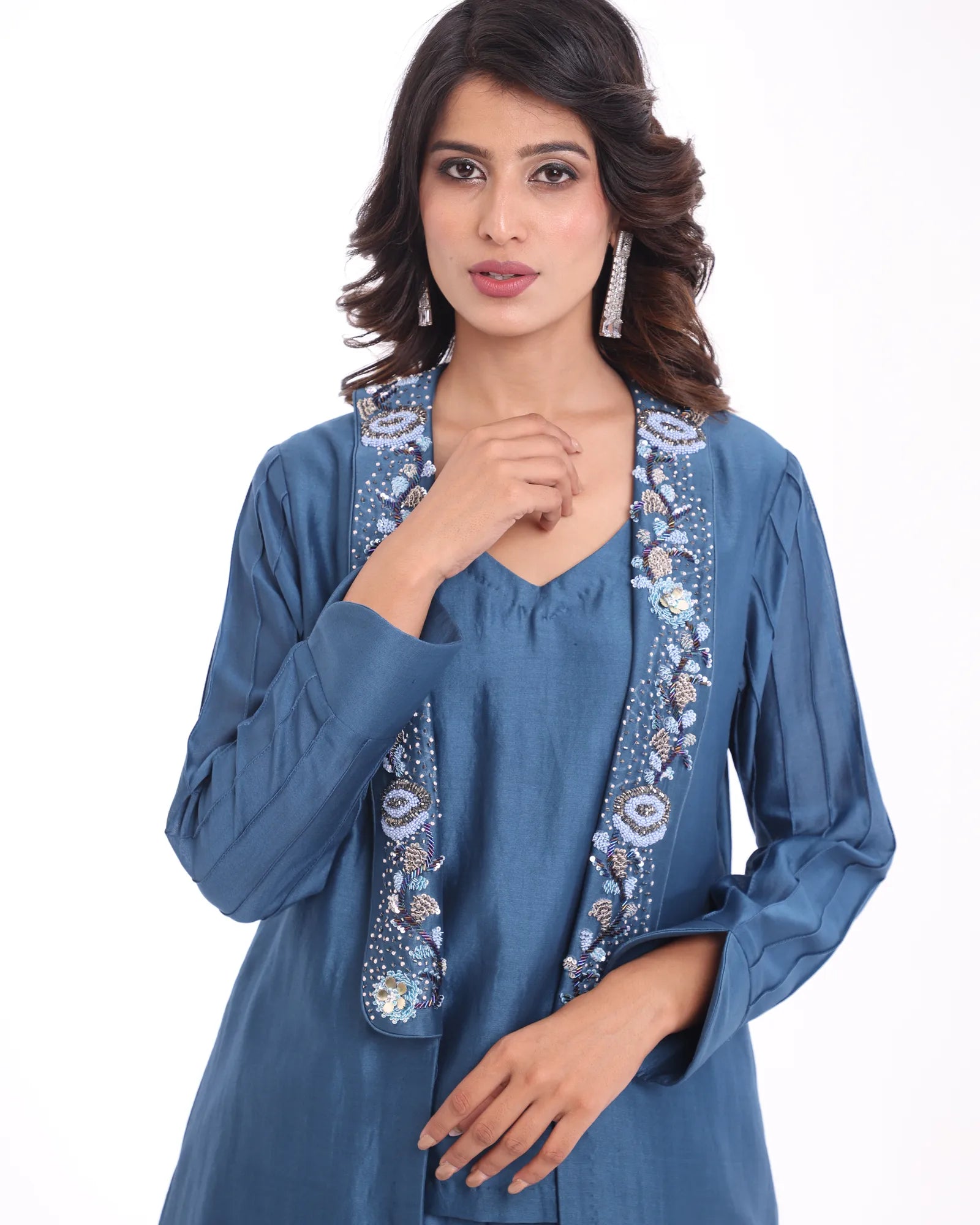 Tucks Detail Cord-Set - BloomIt