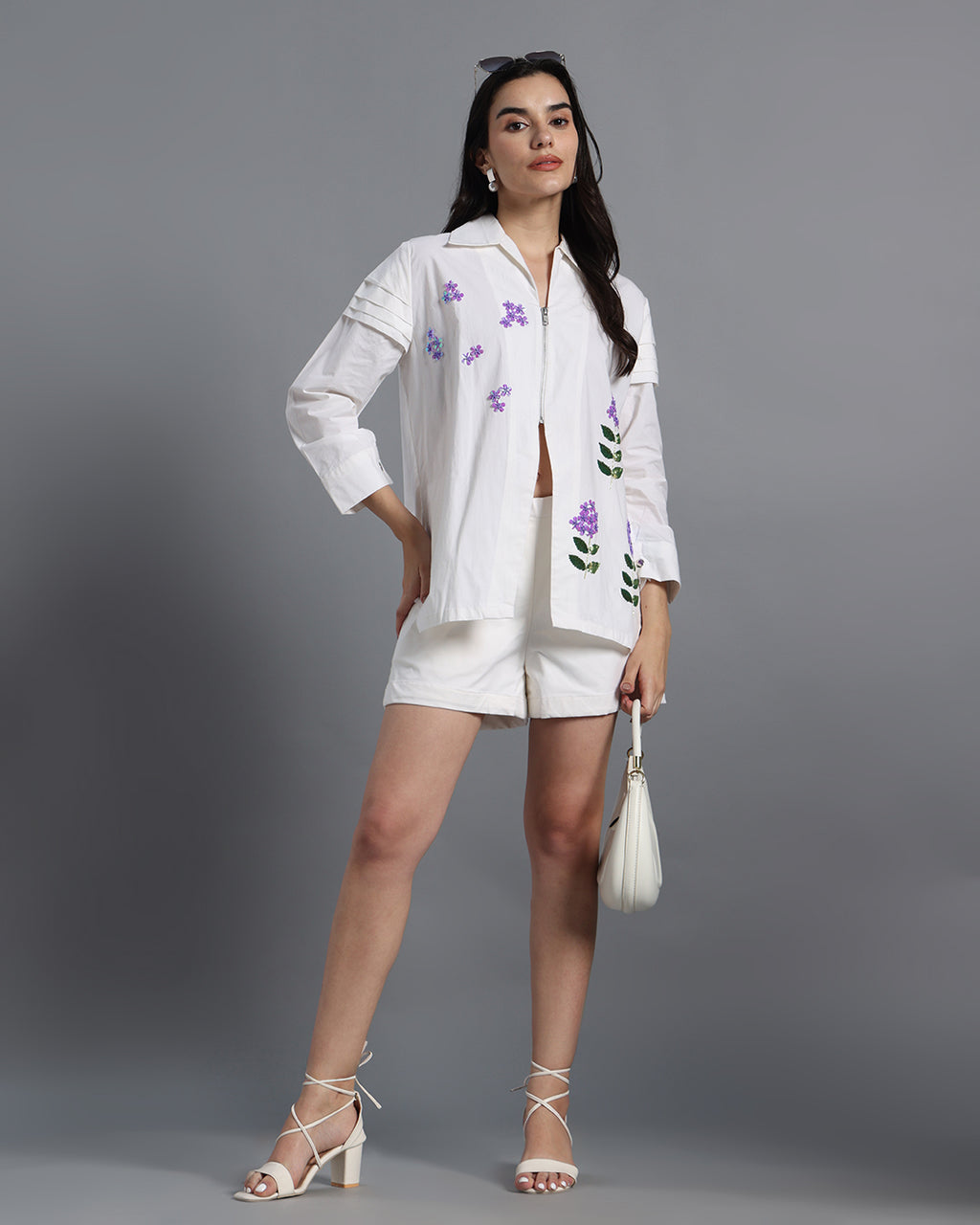 Pristine Cotton White Shirt