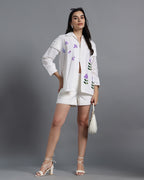Pristine Cotton White Shirt