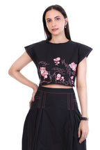 Midnight Cotton Black Dress