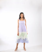 Lilac  Romance  Midi Dress