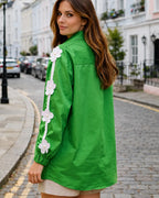 Floral Accent Shirt