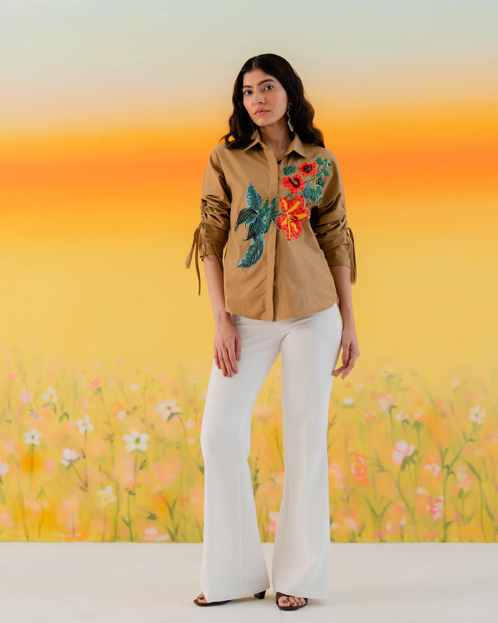 Mustard Flower Shirt