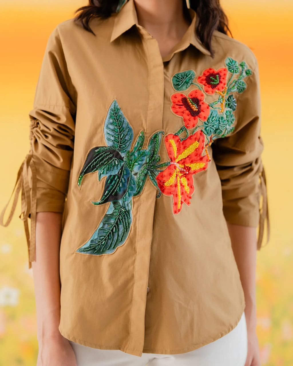 Mustard Flower Shirt