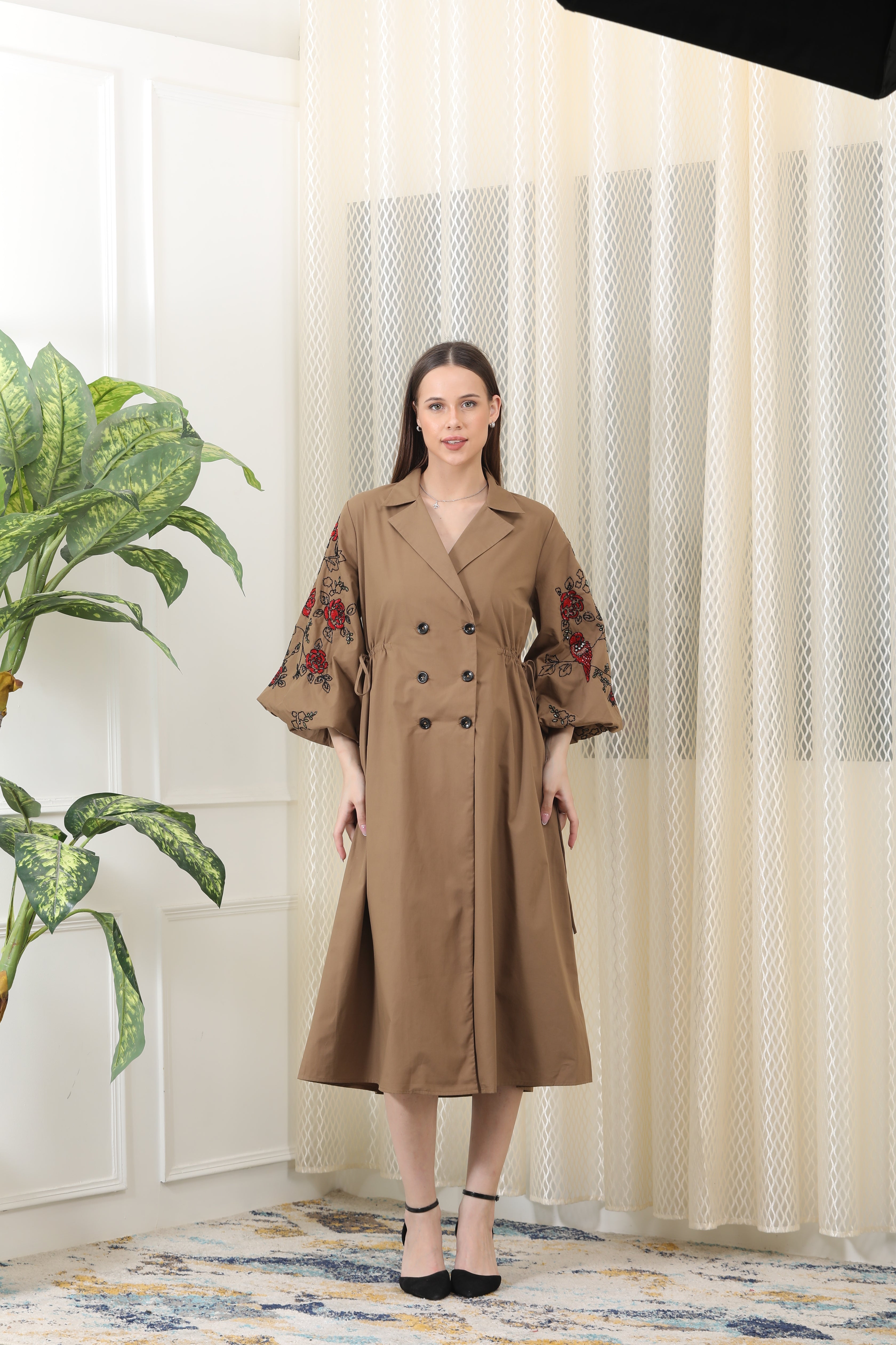 Iris Brown Dress