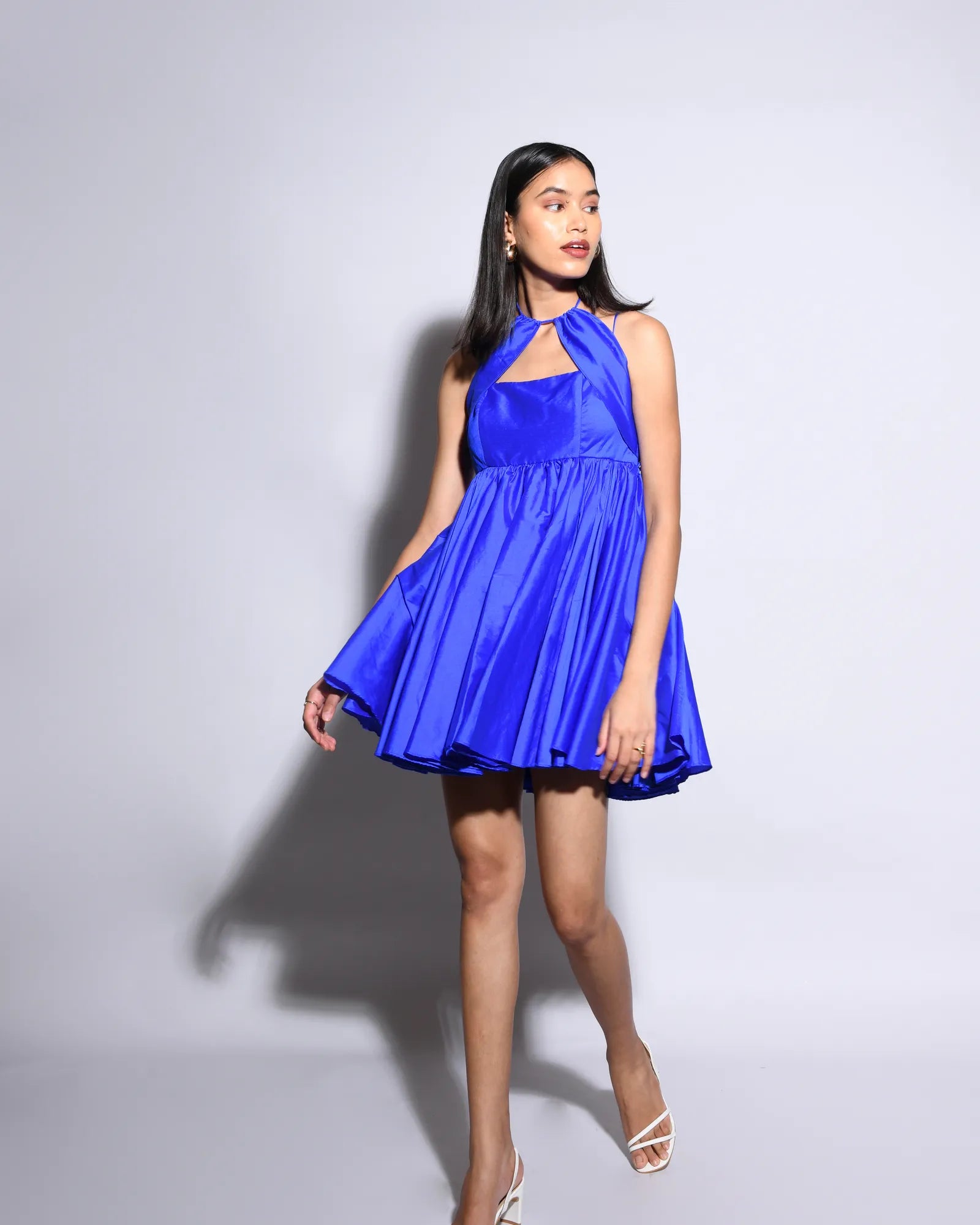 Blue Blume Dress