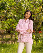 Freesia dragonfly Chiffon shirt