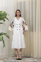 Iris White Dress
