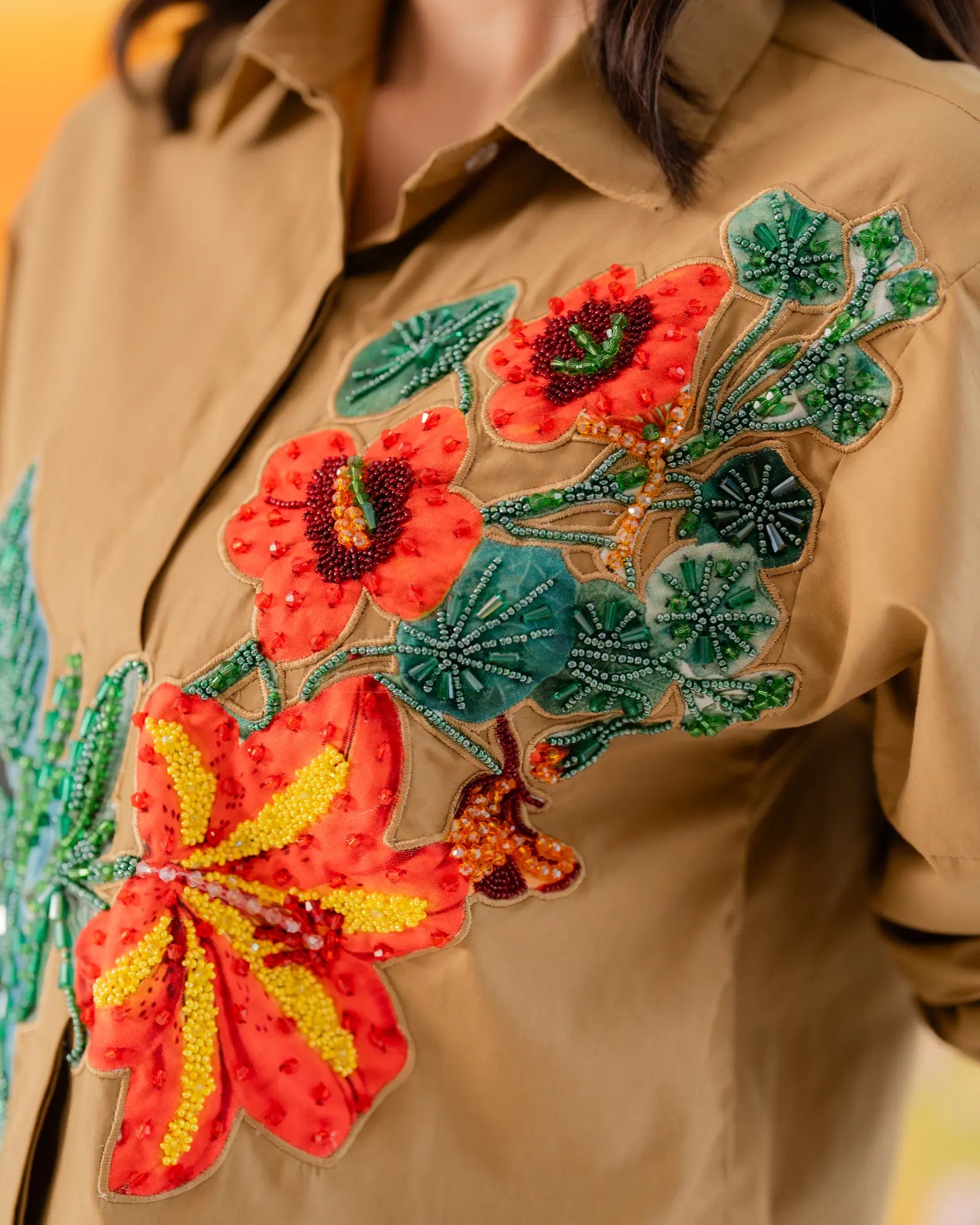Mustard Flower Shirt - Urban Life