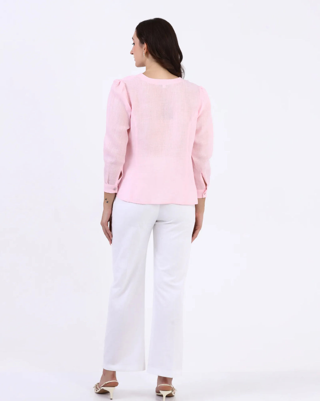 Blush Rose Wrap Top - Idhaya