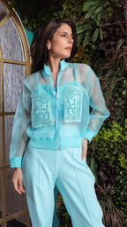 Oceanic Blue Co-ord Set