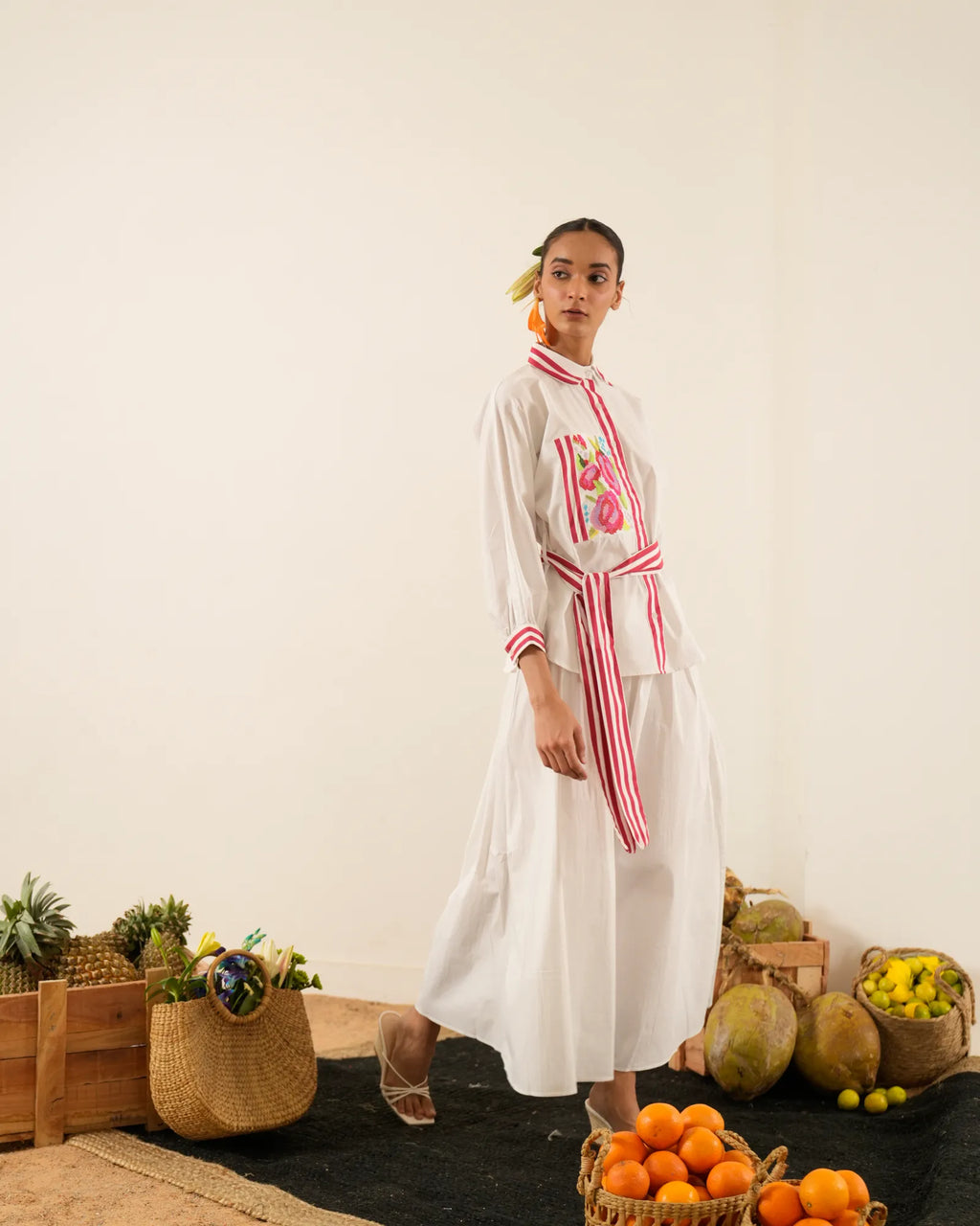 White Blooms Shirt - Urban Life