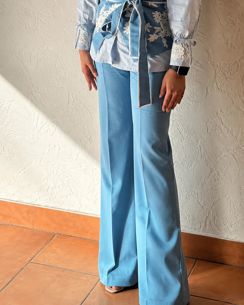 Sky Bloom -3Pc Set - Shweta Chugh
