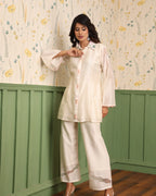 Ivory Motif Embroidered Set