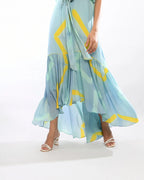 Aquamarine Holiday Dress - Itara