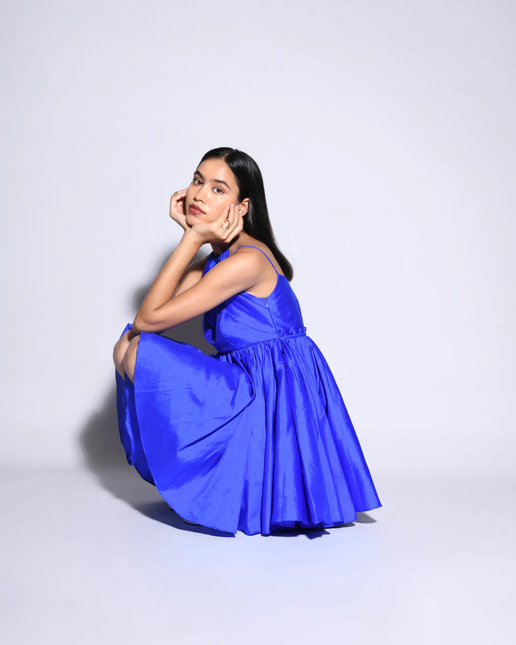 Blue Blume Dress - Itara