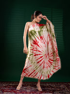 Tie-dye Tango One Shoulder Dress