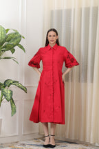 Lea Red Dress