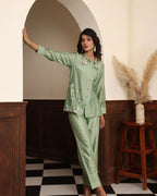 Tucks Detail Kurta-Set