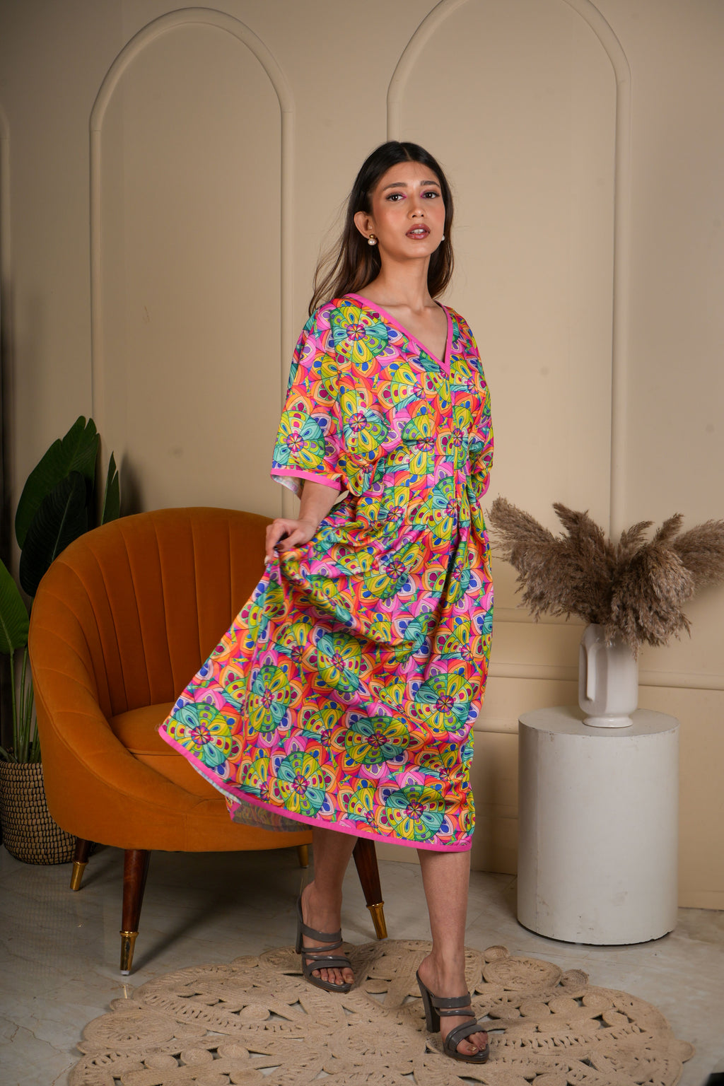 Mandala Muse Cinched 
Dress