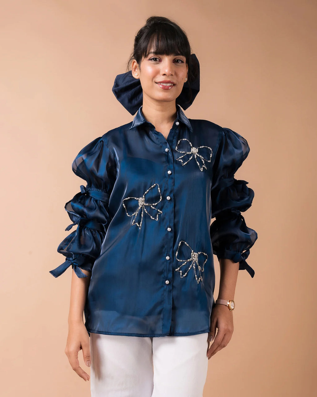 The Bow-Bubble Shirt