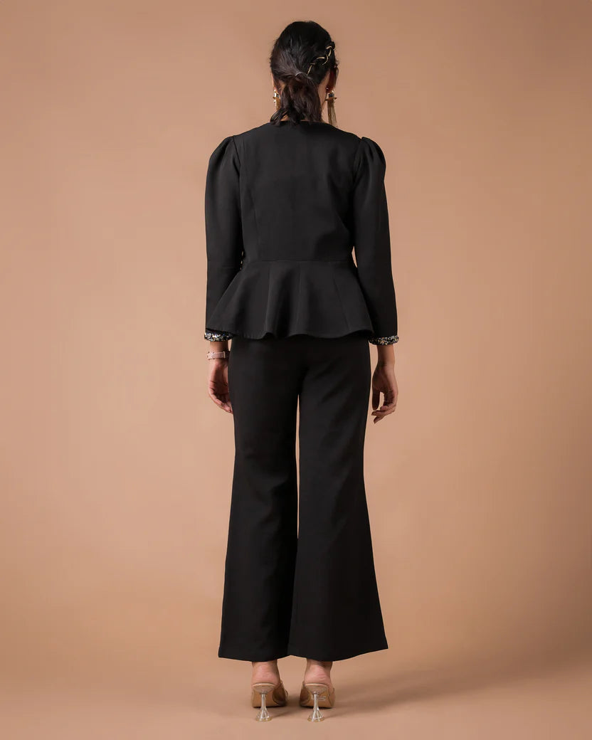 The Black Blazer Co-Ord Set