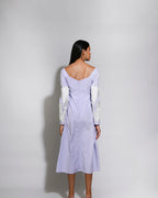 Lilac  Rose Dress
