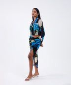 Florana Blazer Set in Black