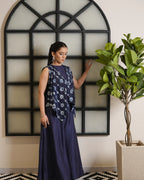Neel Shibori Jumpsuit Set