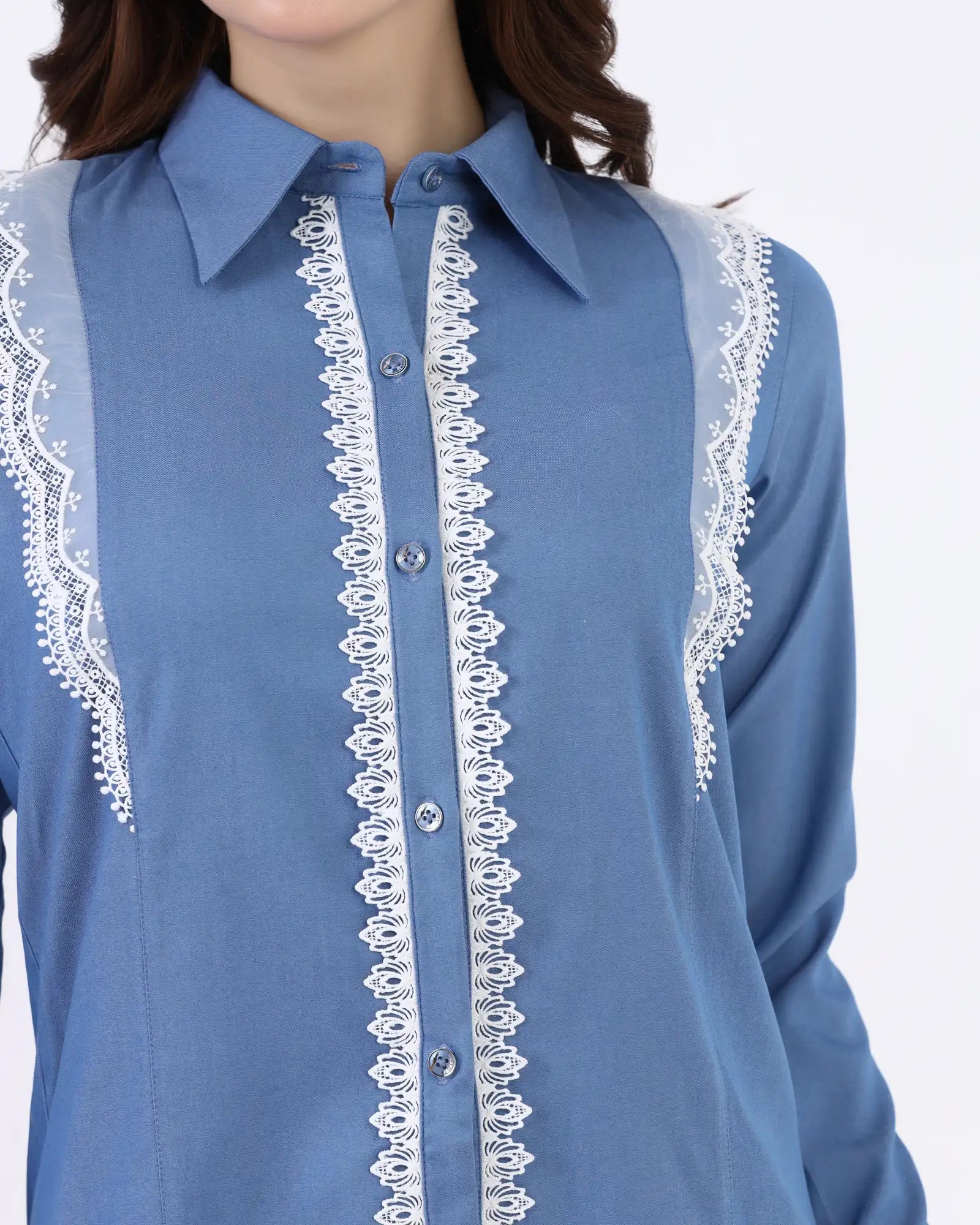 Bluebell Lace Shirt