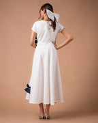 The White Frill Dress