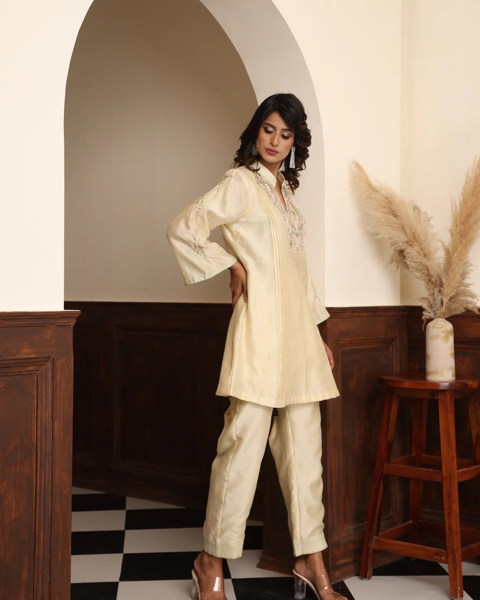 Artisanal Yellow Co-ord Set