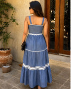 Tiered Floor Dress - Shweta Chugh