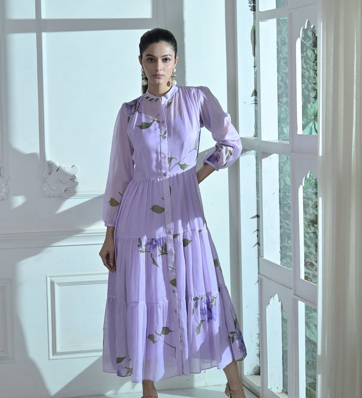 Lavender Maxi Dress - Urban Ease