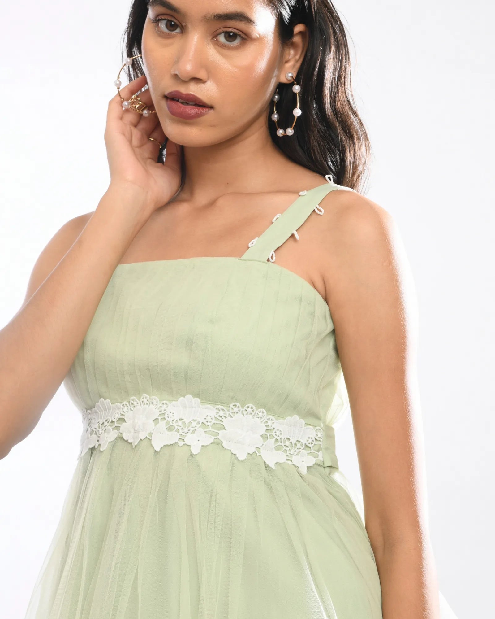 Mint Green Beach Coord Set
