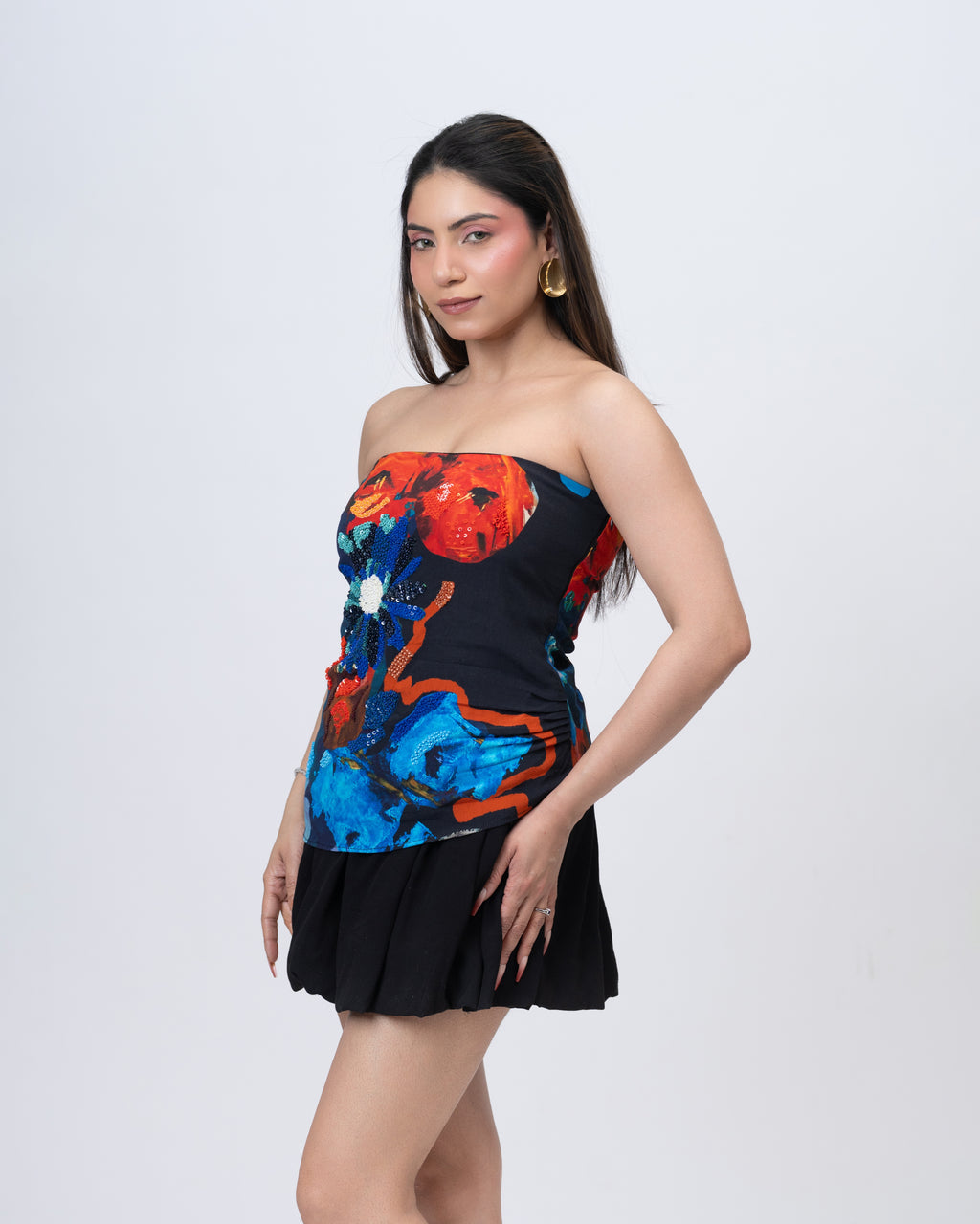 Parade Noir Tube Top and Bubble Skirt